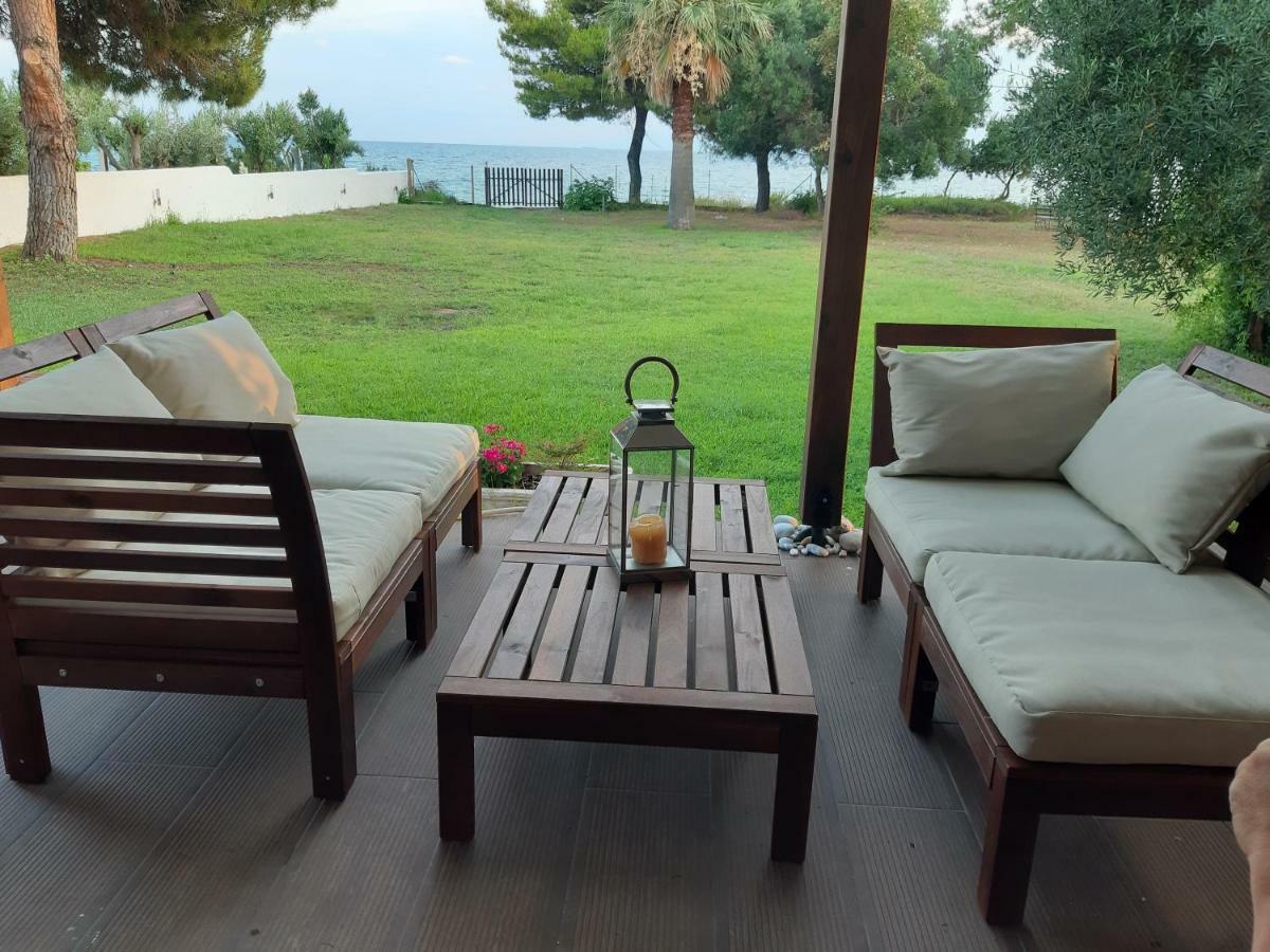 Seafront Villa Joan نيا سكيوني المظهر الخارجي الصورة